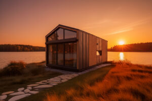 Mobilny dom całoroczny Damiano 35 m2 z antresolą 12m2